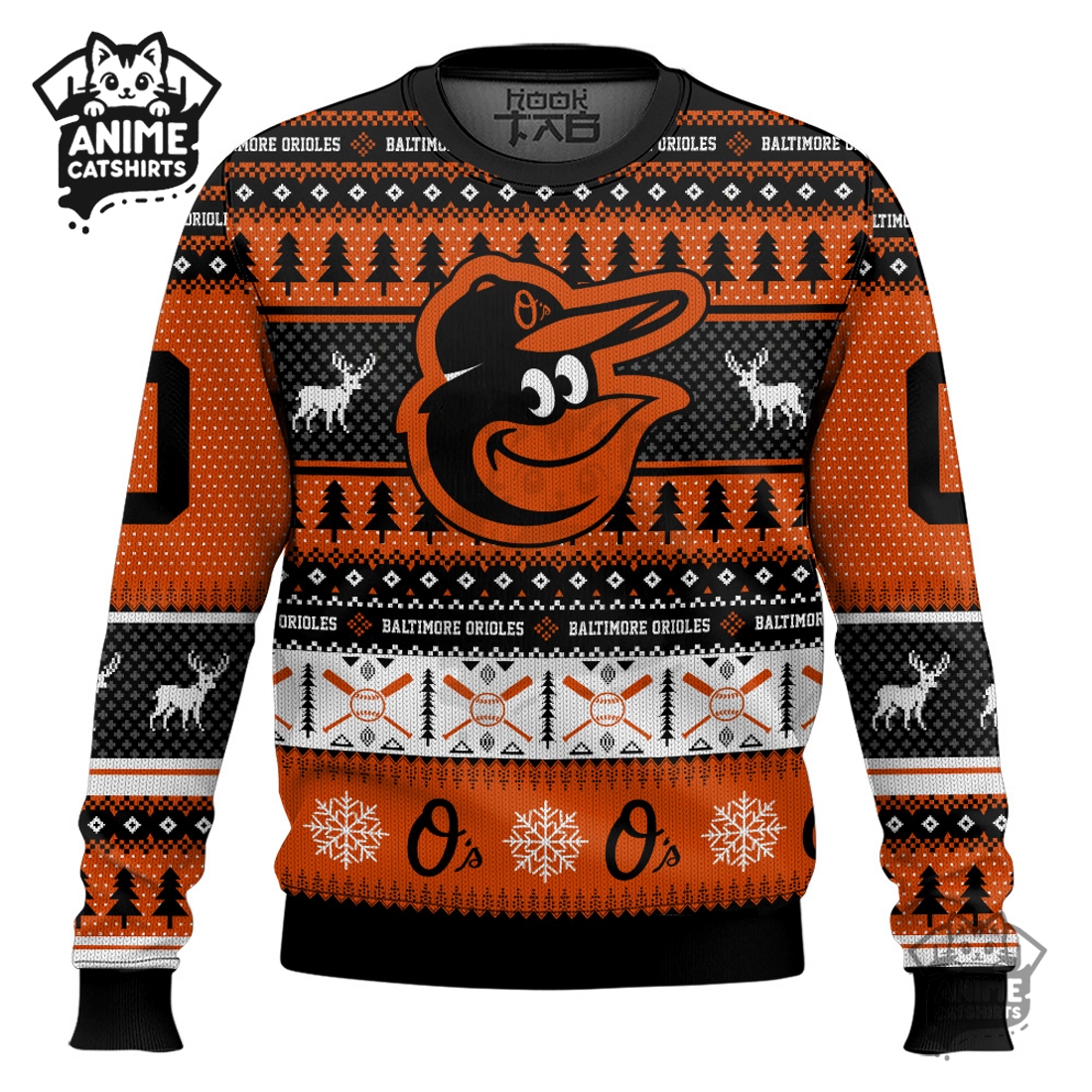 Baltimore Orioles – Custom Ugly Sweater 2025