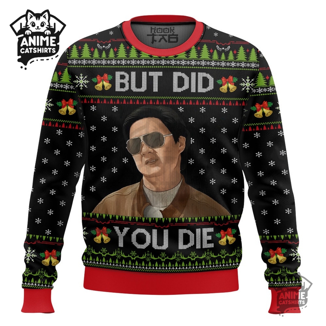 But Did You Die Mr Chow The Hangover Ugly Christmas Sweater