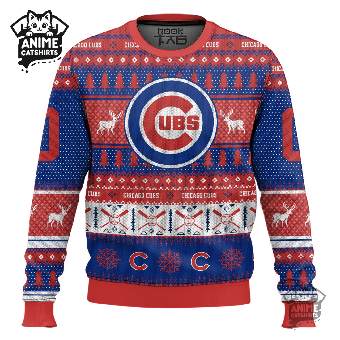 Chicago Cubs – Custom Ugly Sweater 2025