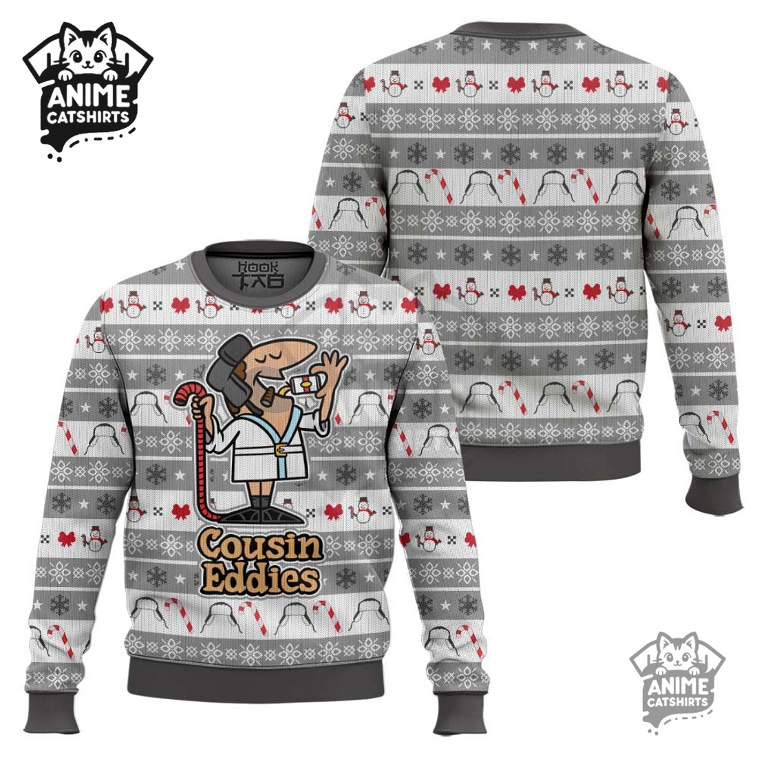 Cousin Eddie National Lampoon’s Vacation Ugly Christmas Sweater Cousin Eddie National Lampoon’s Vacation Ugly Christmas Sweater