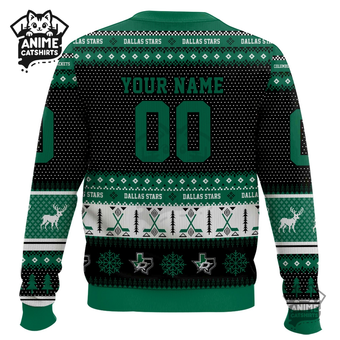 Dallas Stars – Custom Ugly Sweater 2025 Dallas Stars – Custom Ugly Sweater 2025