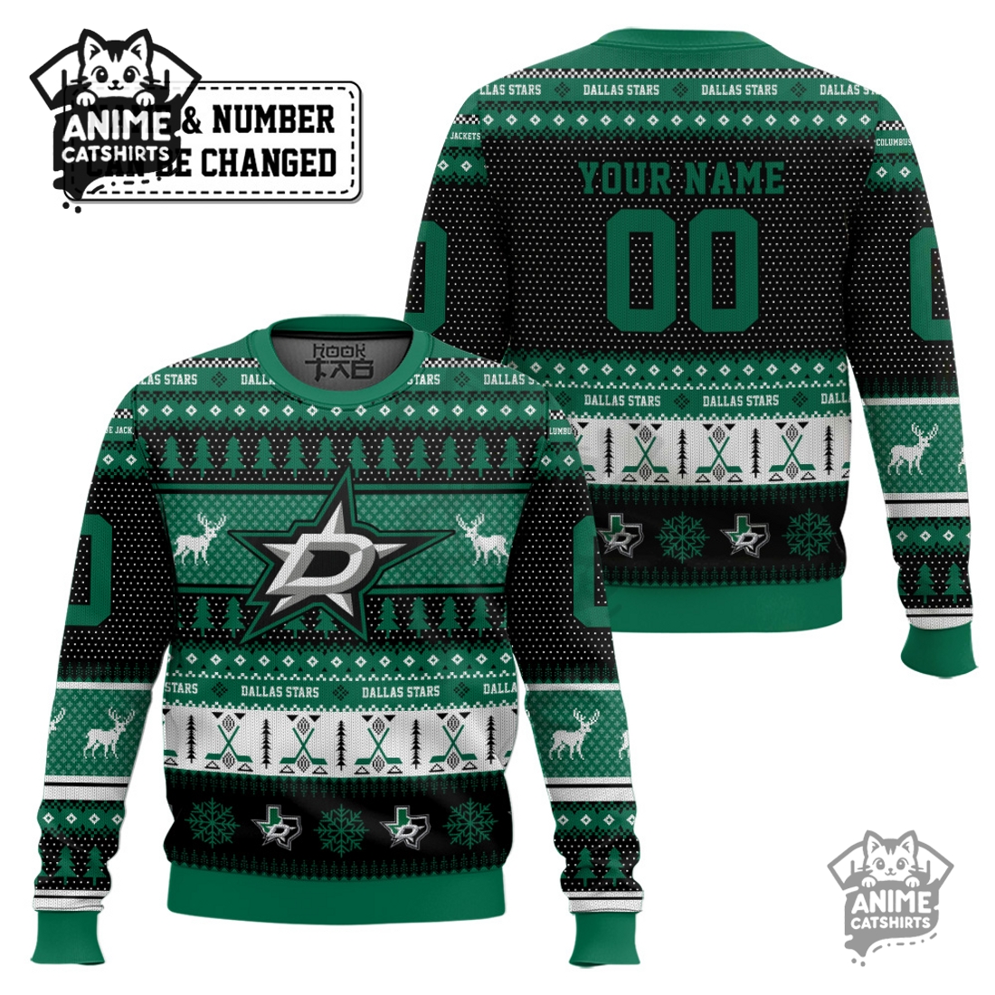 Dallas Stars – Custom Ugly Sweater 2025 Dallas Stars – Custom Ugly Sweater 2025