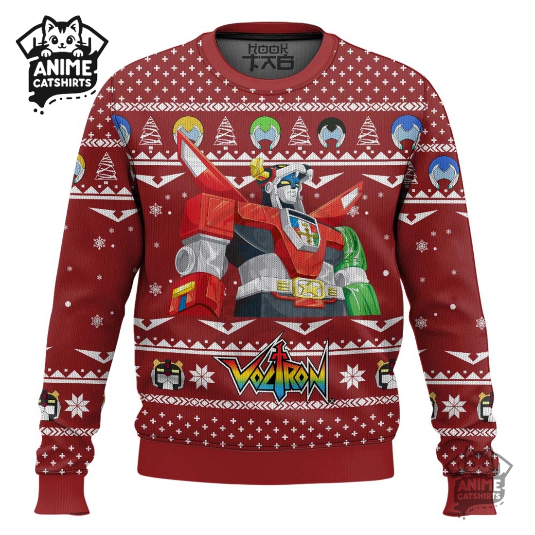 Defender Of The Universe Voltron Ugly Christmas Sweater