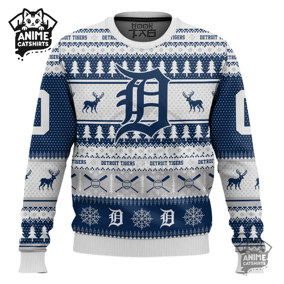 Detroit Tigers – Custom Ugly Sweater 2025 Detroit Tigers – Custom Ugly Sweater 2025
