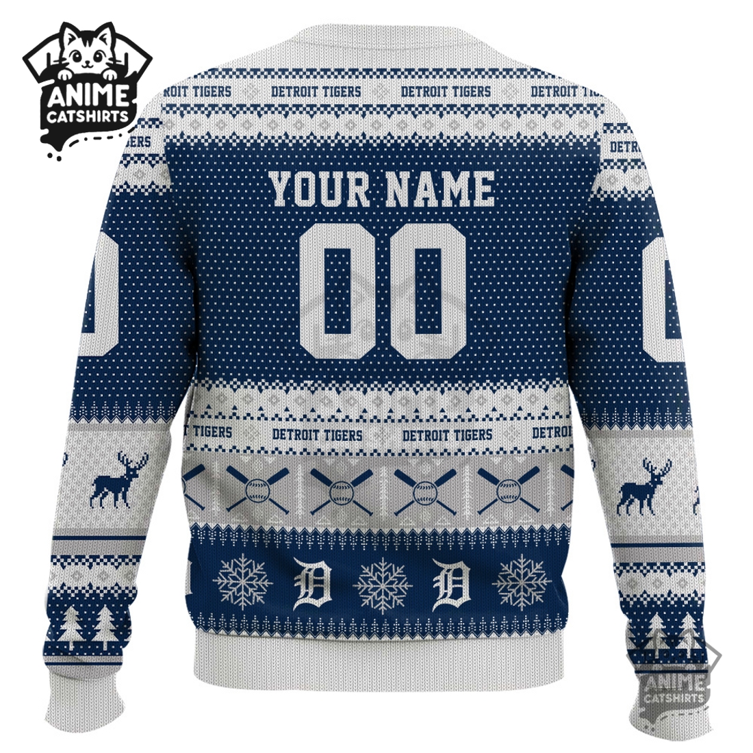Detroit Tigers – Custom Ugly Sweater 2025 Detroit Tigers – Custom Ugly Sweater 2025