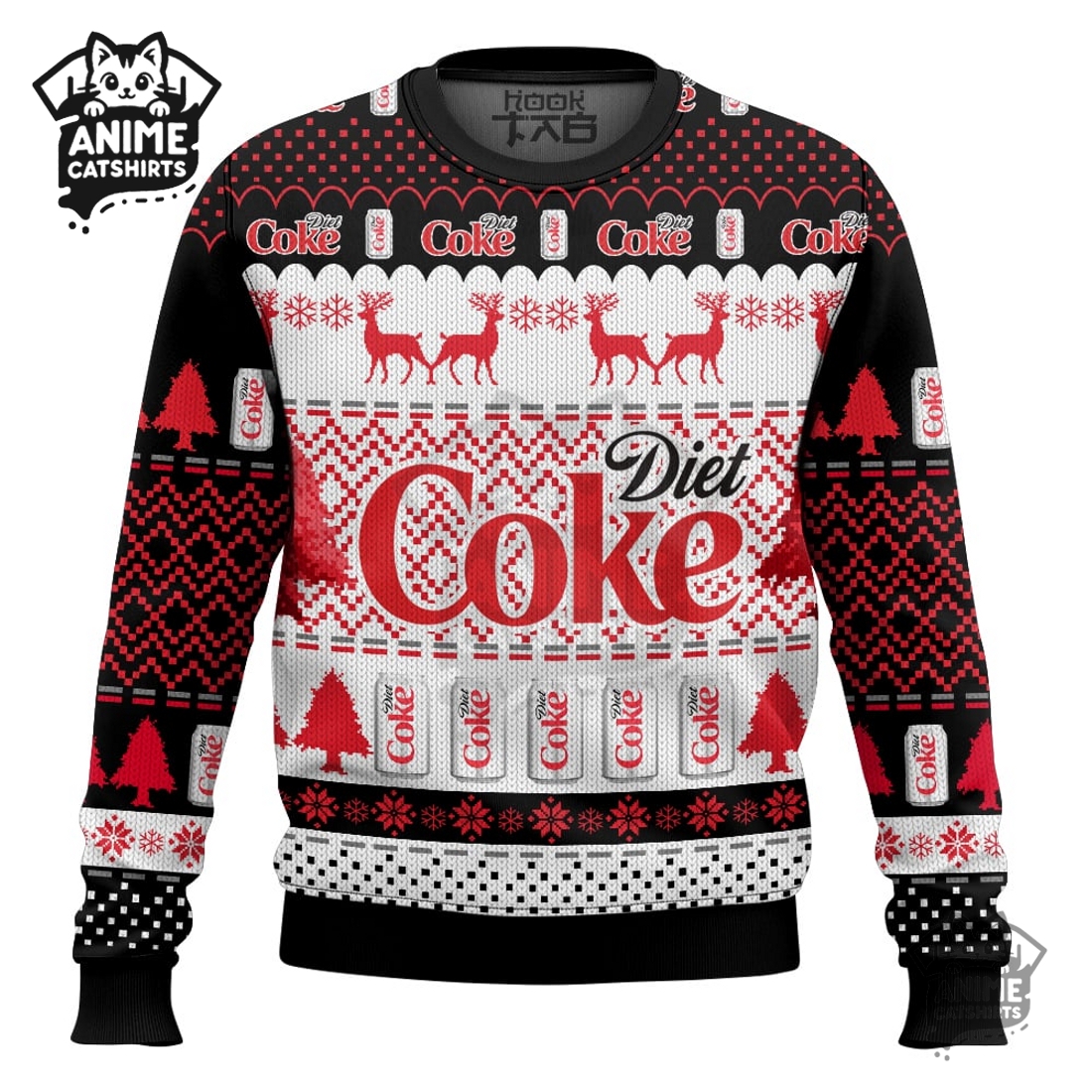 Diet Coke Ugly Christmas Sweater Diet Coke Ugly Christmas Sweater
