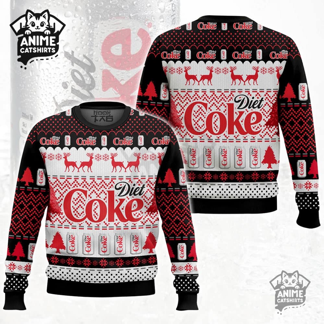 Diet Coke Ugly Christmas Sweater Diet Coke Ugly Christmas Sweater