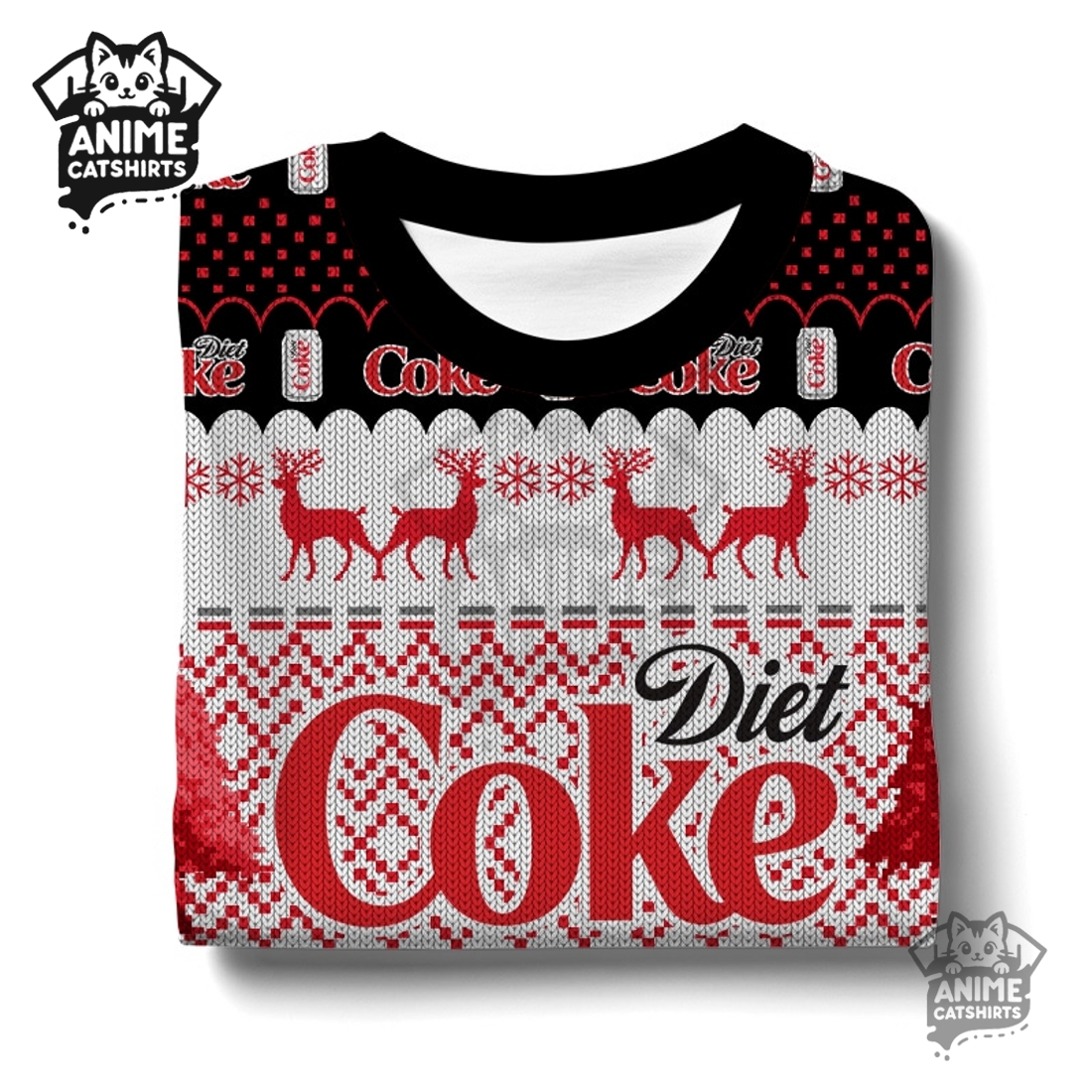 Diet Coke Ugly Christmas Sweater Diet Coke Ugly Christmas Sweater