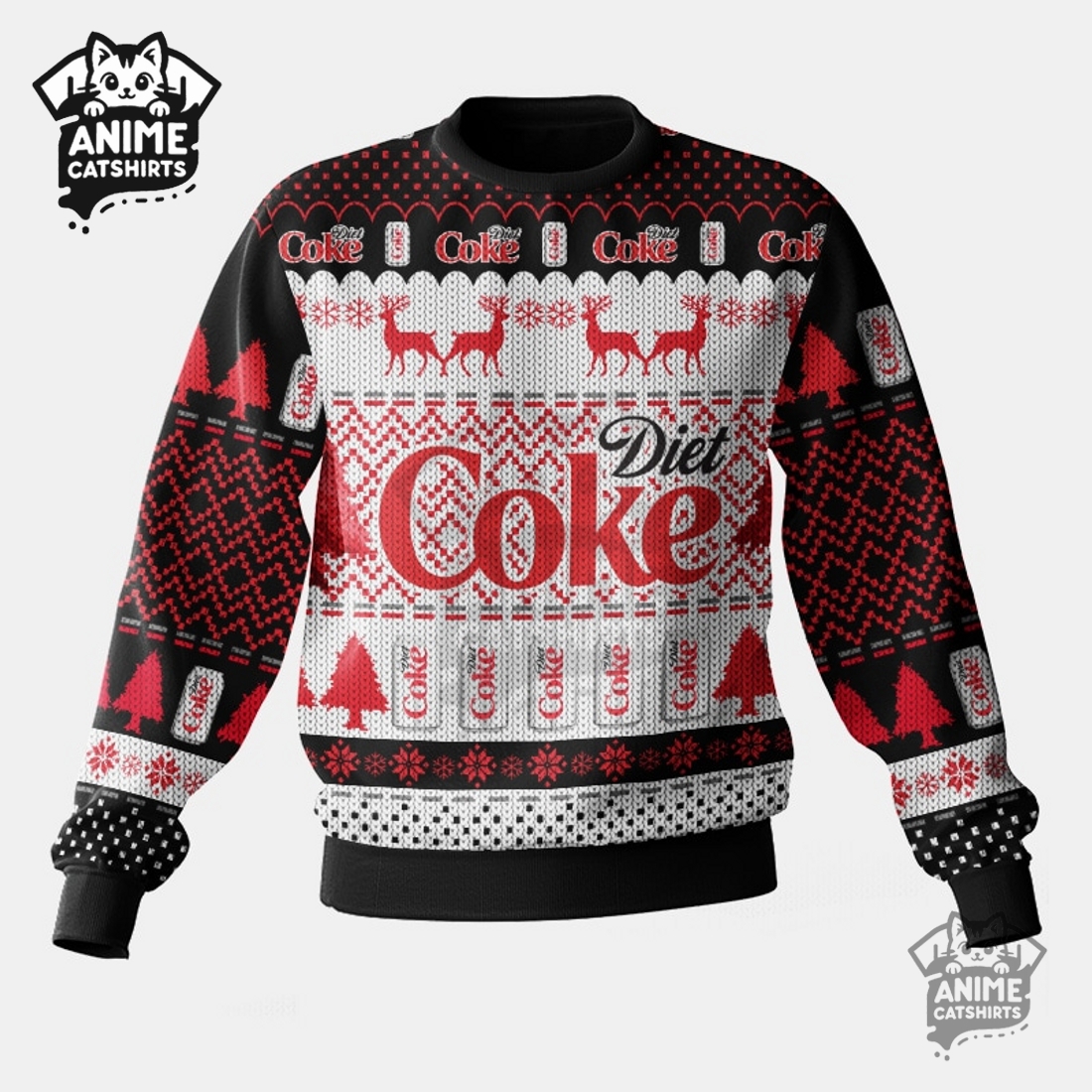 Diet Coke Ugly Christmas Sweater Diet Coke Ugly Christmas Sweater