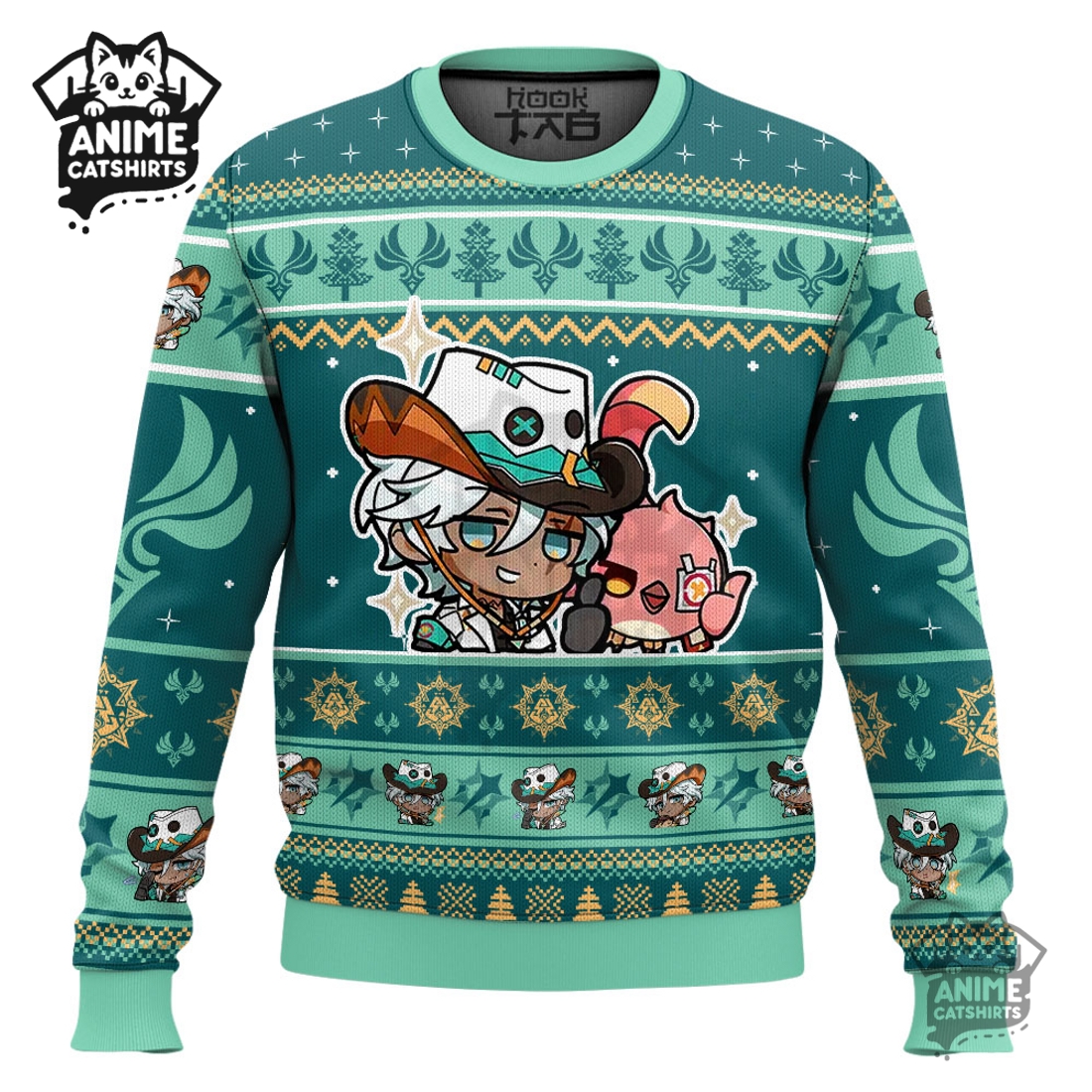 Genshin Impact Ifa Ugly Christmas Sweater