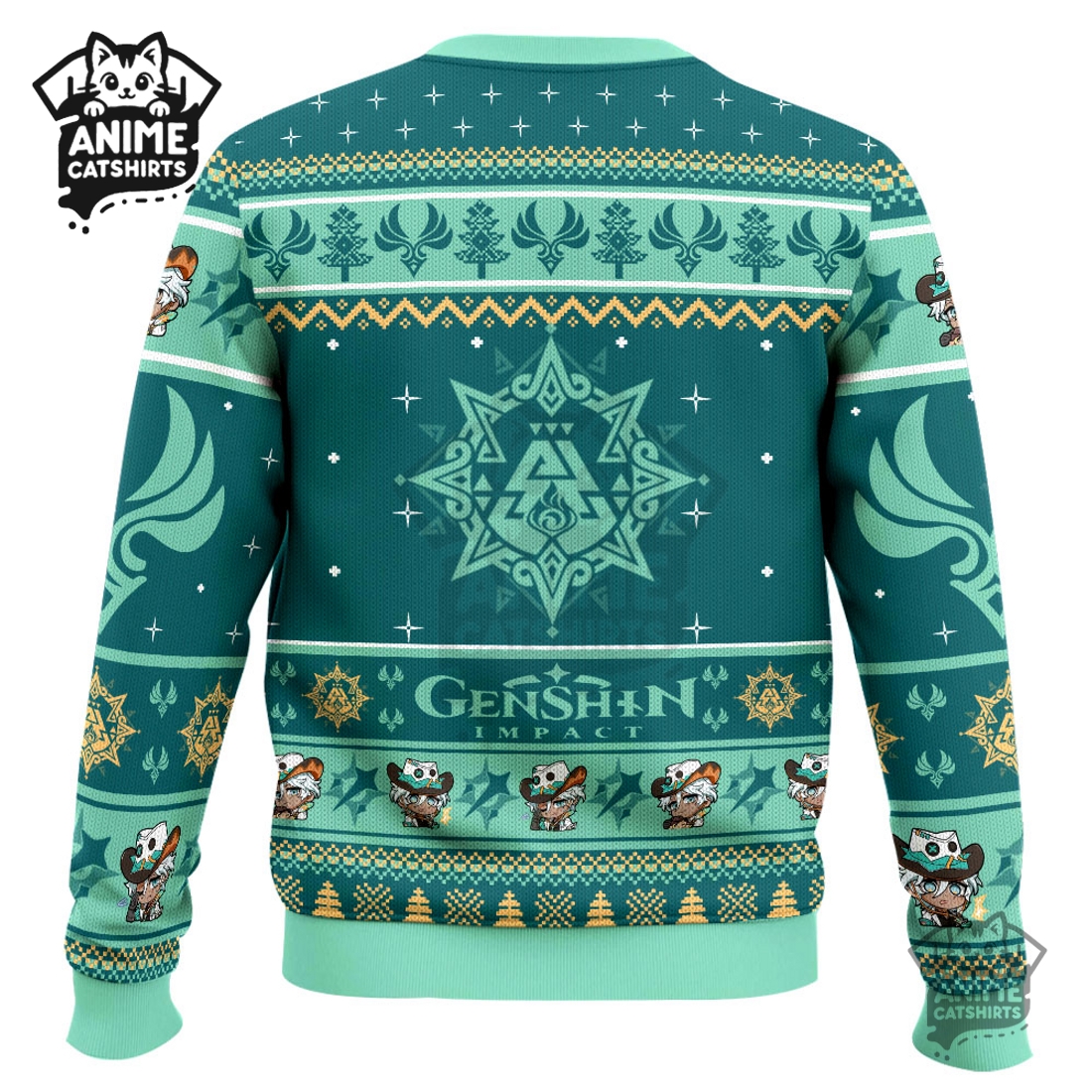 Genshin Impact Ifa Ugly Christmas Sweater Genshin Impact Ifa Ugly Christmas Sweater