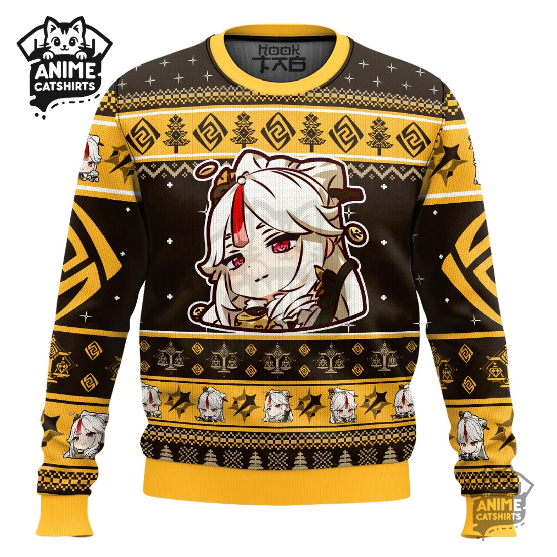 Genshin Impact Ningguang Ugly Christmas Sweater