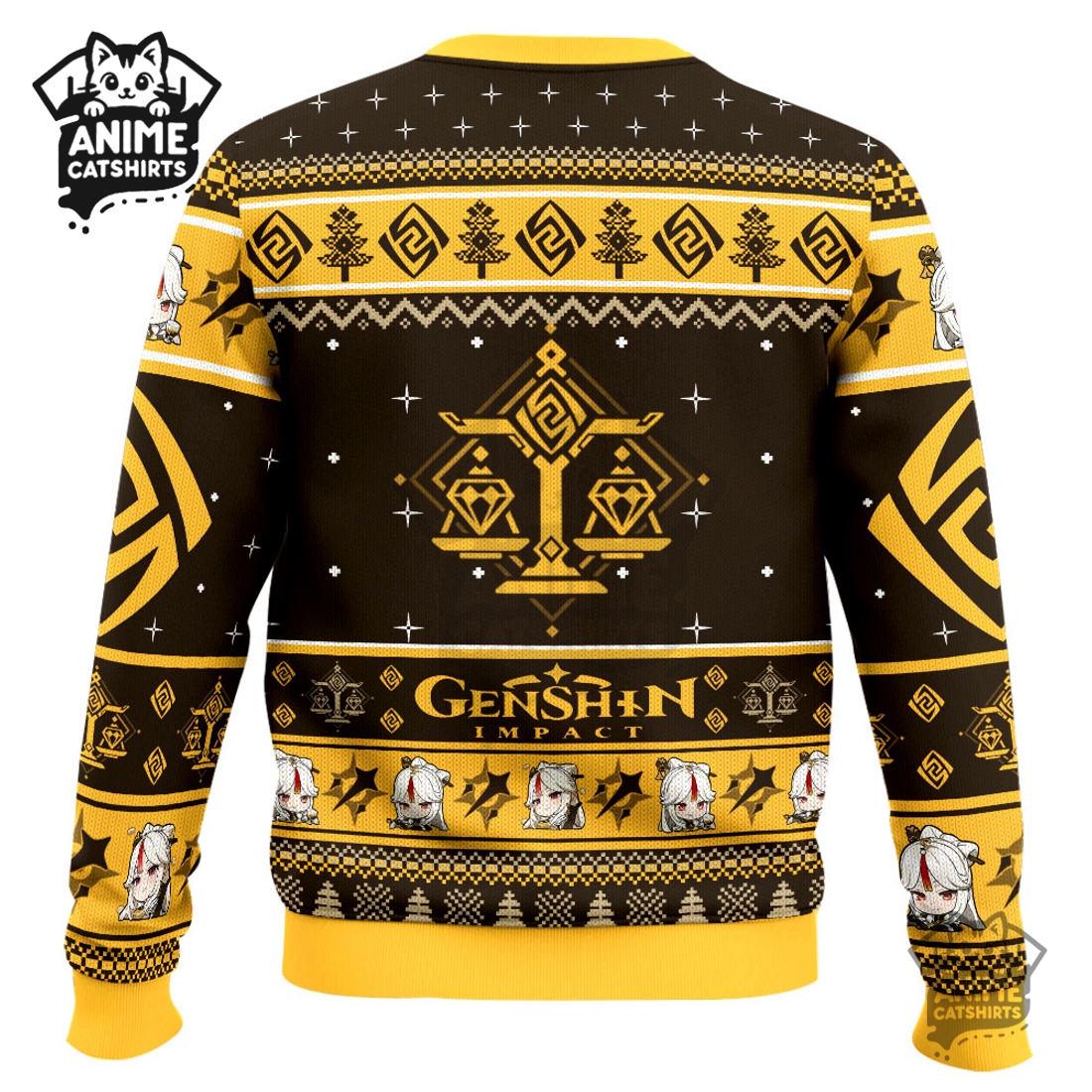Genshin Impact Ningguang Ugly Christmas Sweater Genshin Impact Ningguang Ugly Christmas Sweater