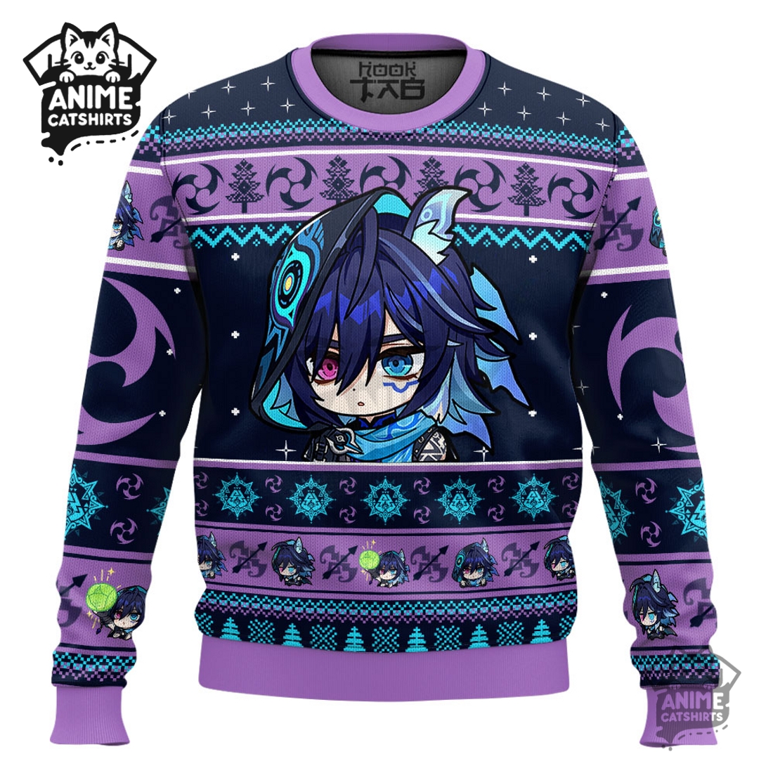 Genshin Impact Ororon Ugly Christmas Sweater Genshin Impact Ororon Ugly Christmas Sweater