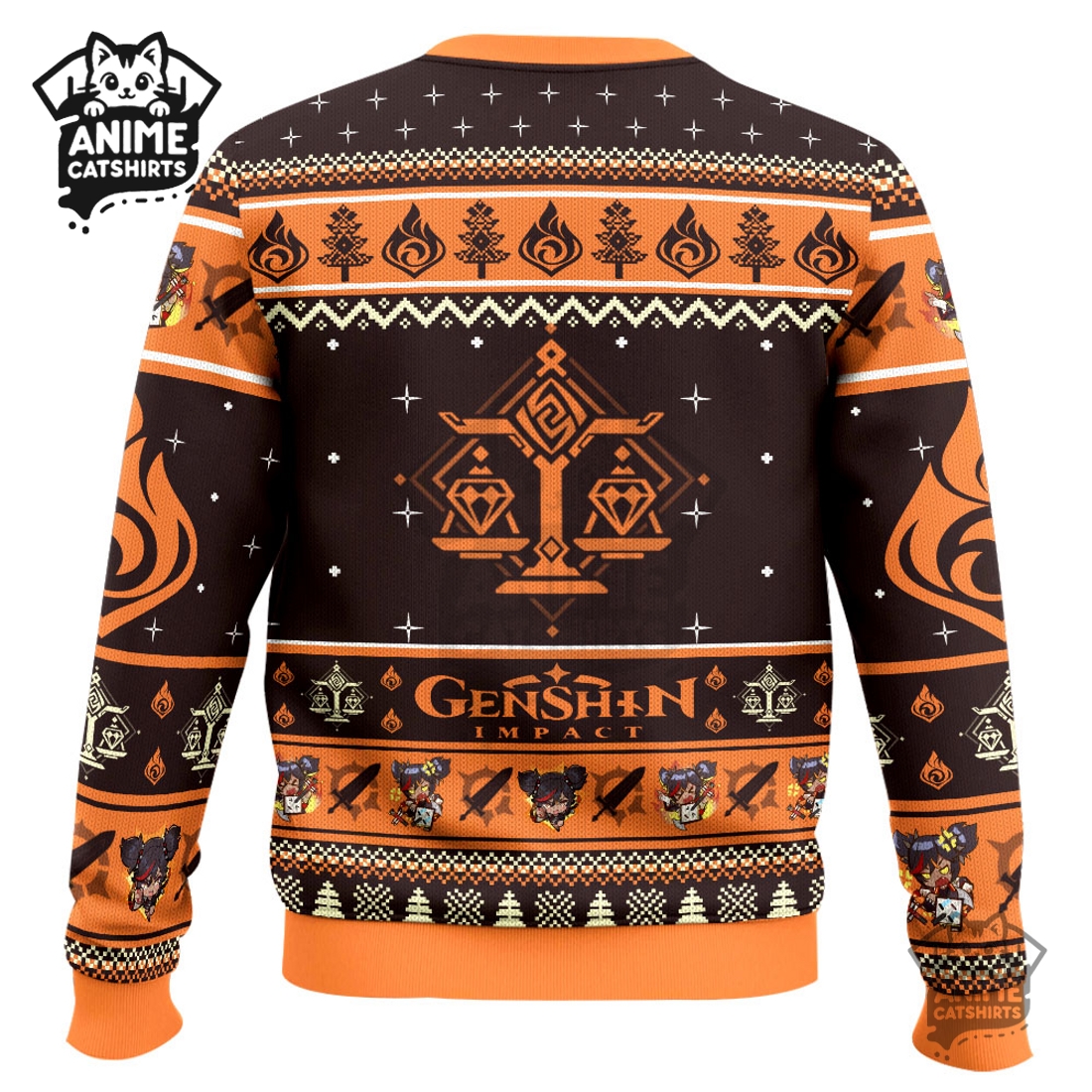 Genshin Impact Xinyan Ugly Christmas Sweater Genshin Impact Xinyan Ugly Christmas Sweater