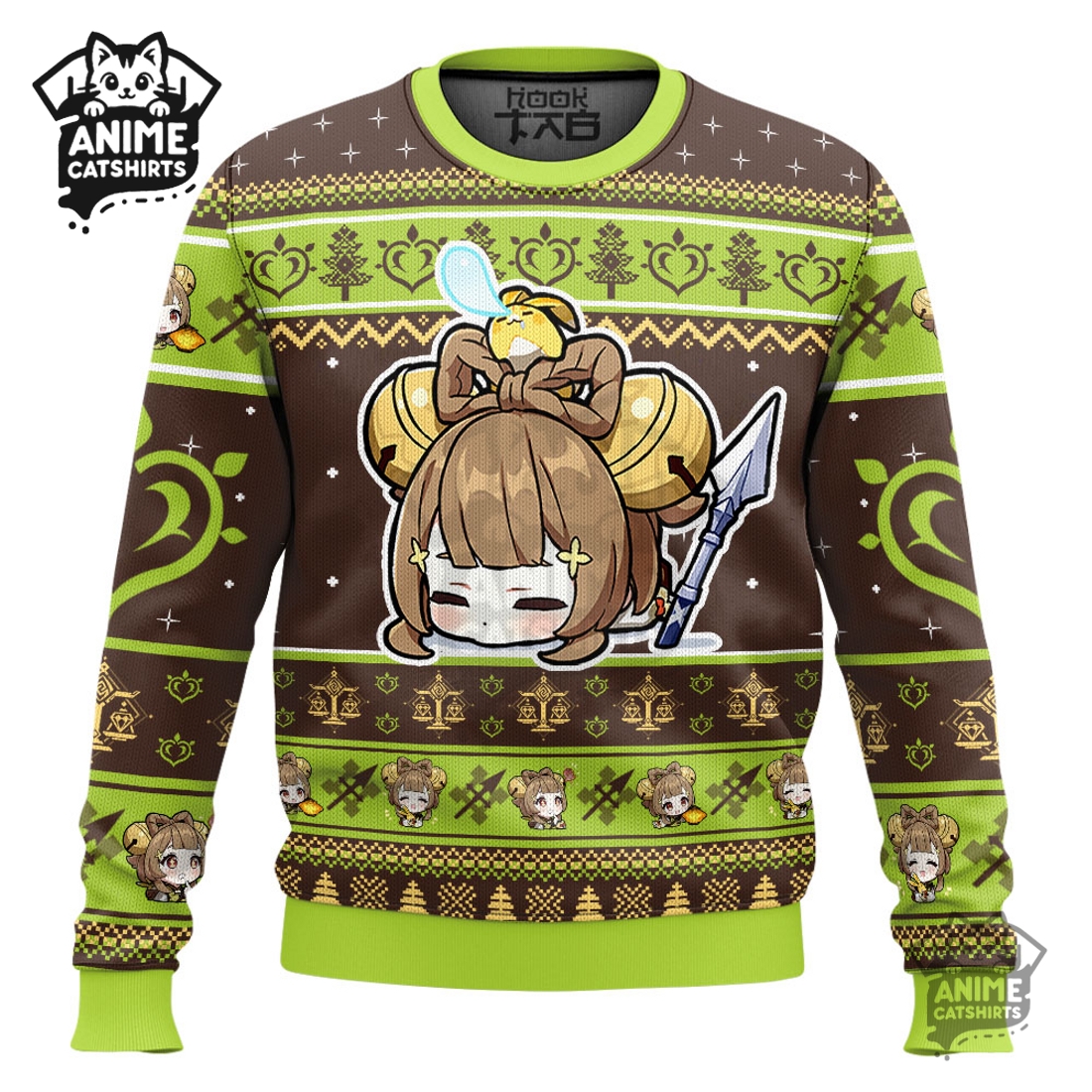 Genshin Impact Yaoyao Ugly Christmas Sweater