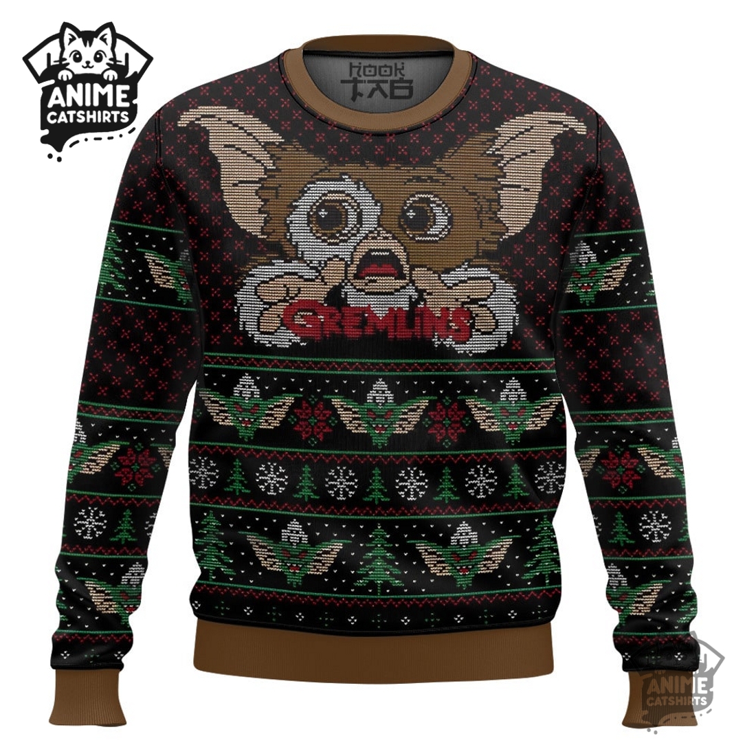 Gizmo Gremlins Ugly Christmas Sweater