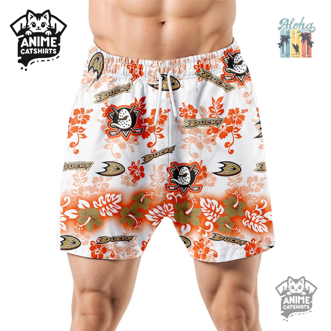 Arizona Cardinals Aloha Paradise NFL Hawaiian Short