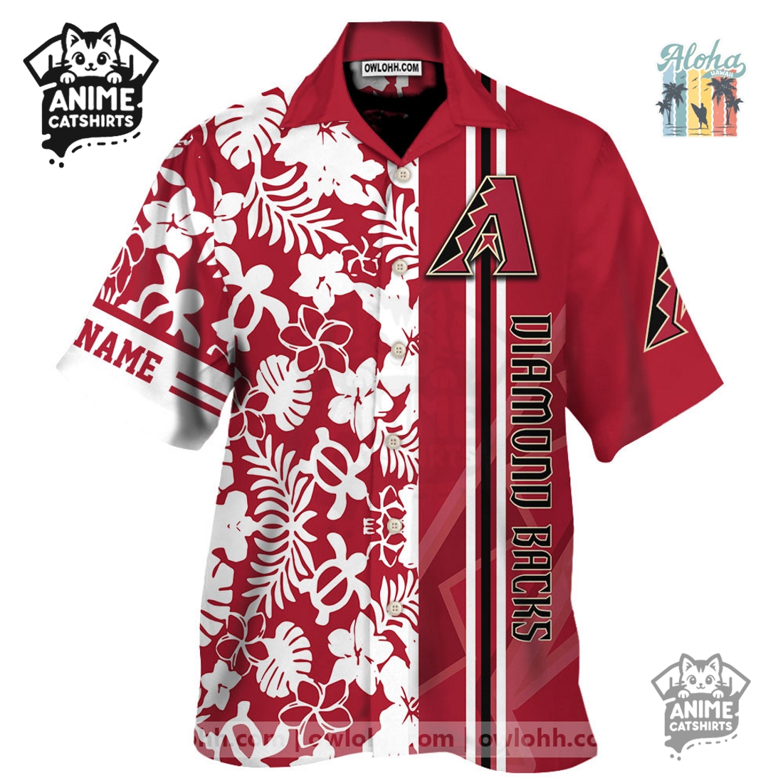 Arizona Diamondbacks Limited Edition Hawaiian Shirt