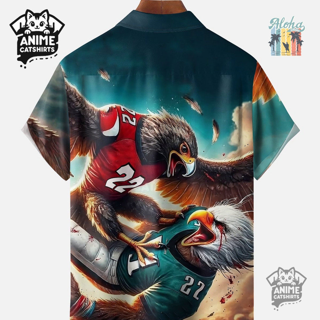 Atlanta Falcons Art NFL Hawaiian Shirt