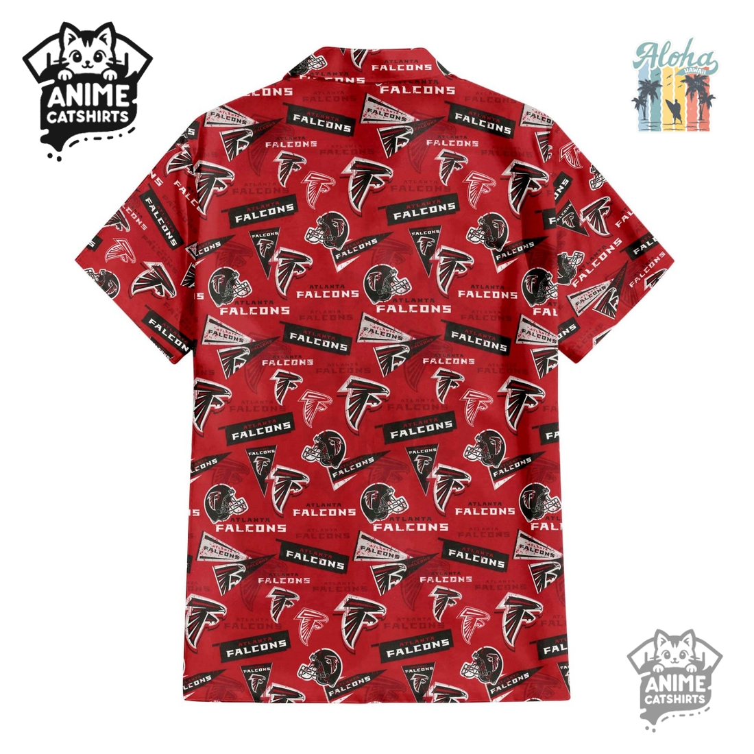 Atlanta Falcons NFL Hawaiian Shirt & Shorts Set