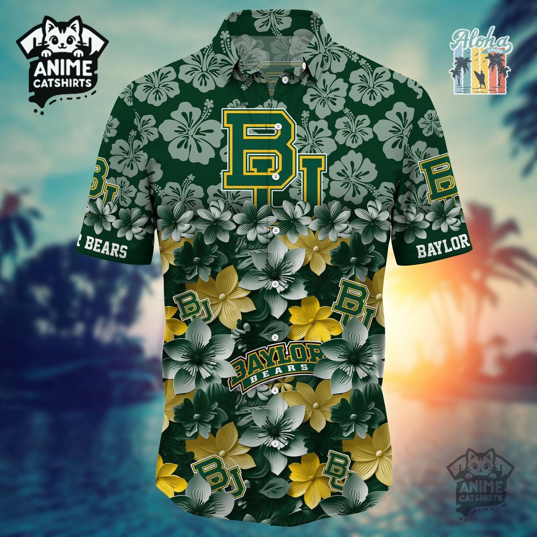 Baylor Bears 2 NFL Hawaiian Shirt