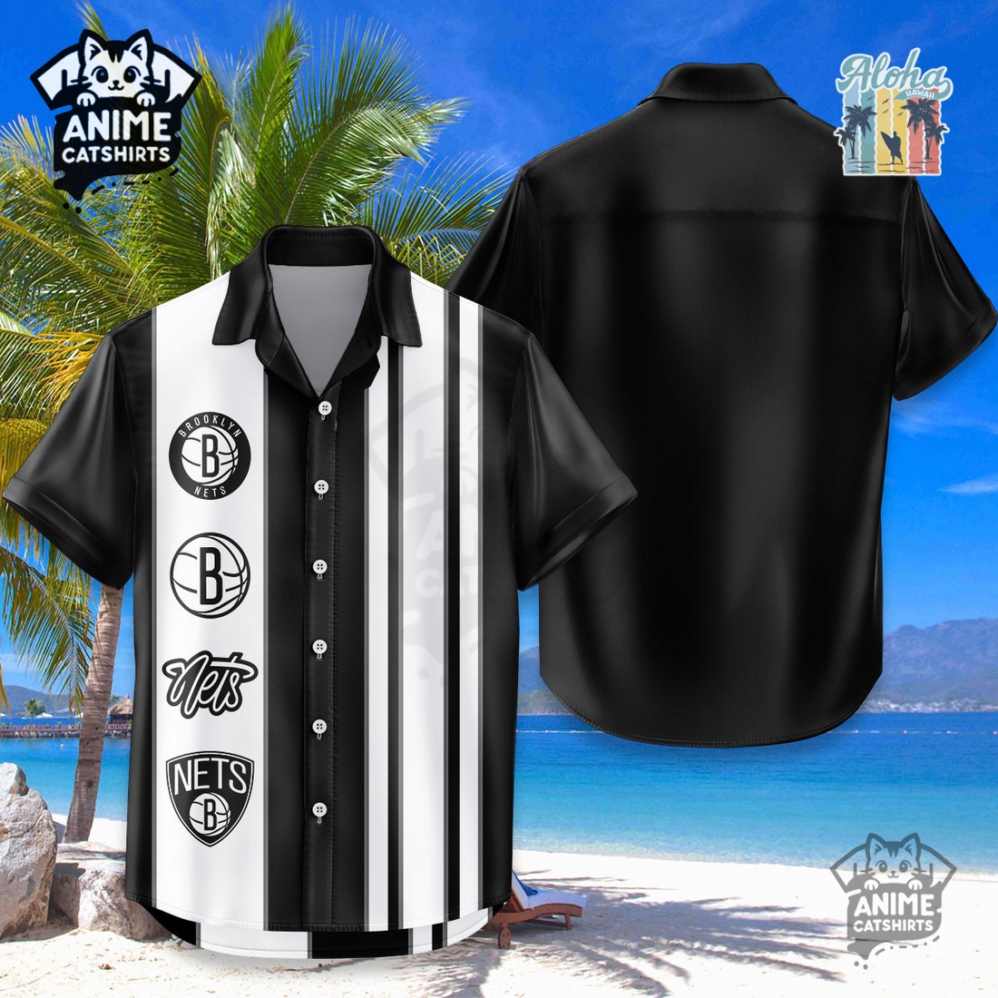 Brooklyn Nets NBA Hawaiian Shirt