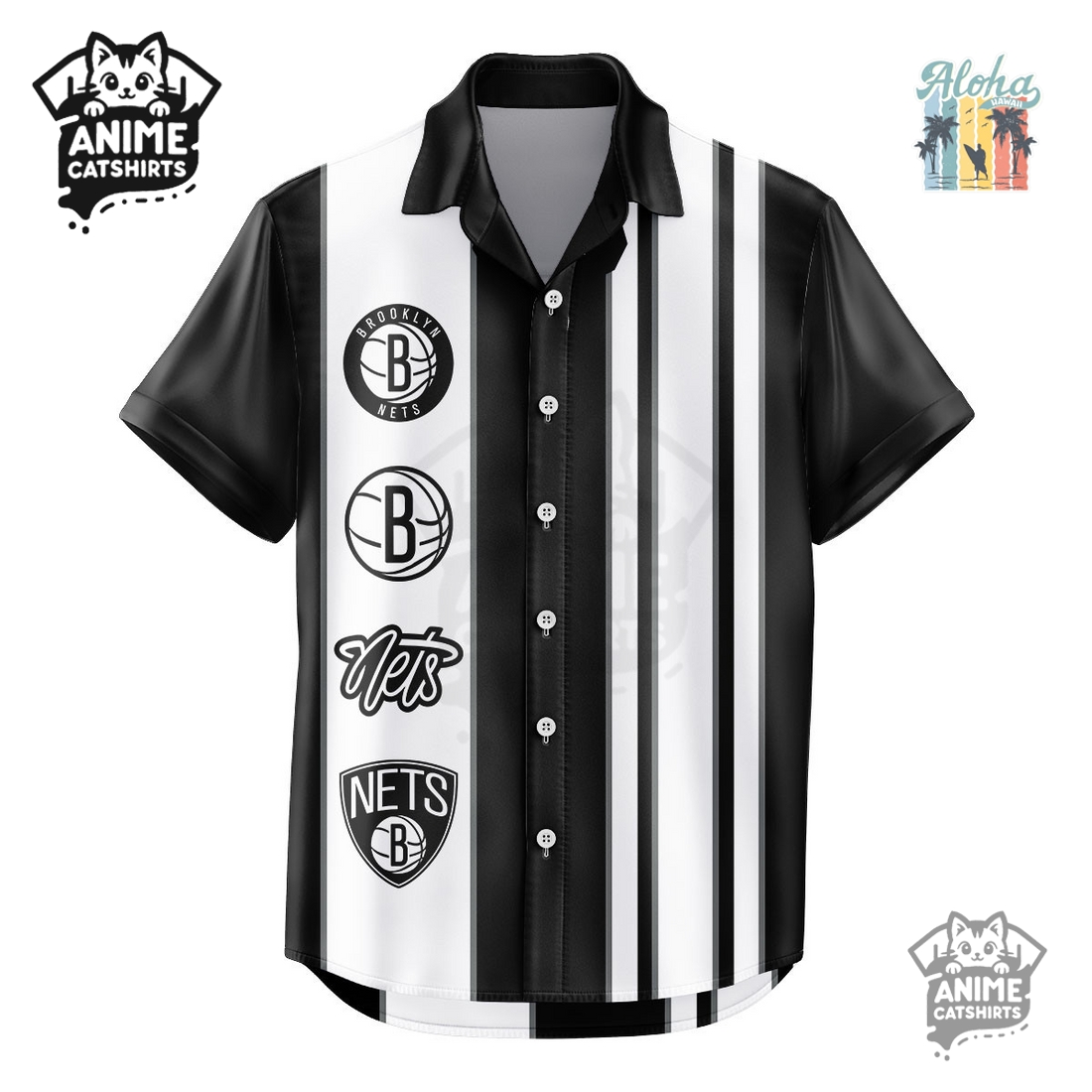 Brooklyn Nets NBA Hawaiian Shirt Brooklyn Nets NBA Hawaiian Shirt