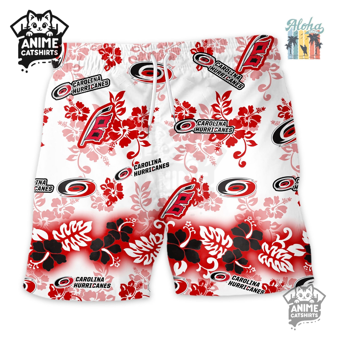 Carolina Hurricanes Aloha Paradise NHL Hawaiian Short Carolina Hurricanes Aloha Paradise NHL Hawaiian Short