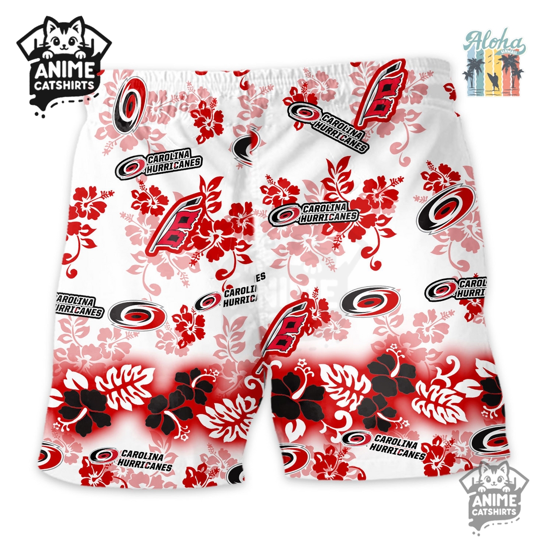 Carolina Hurricanes Aloha Paradise NHL Hawaiian Short Carolina Hurricanes Aloha Paradise NHL Hawaiian Short