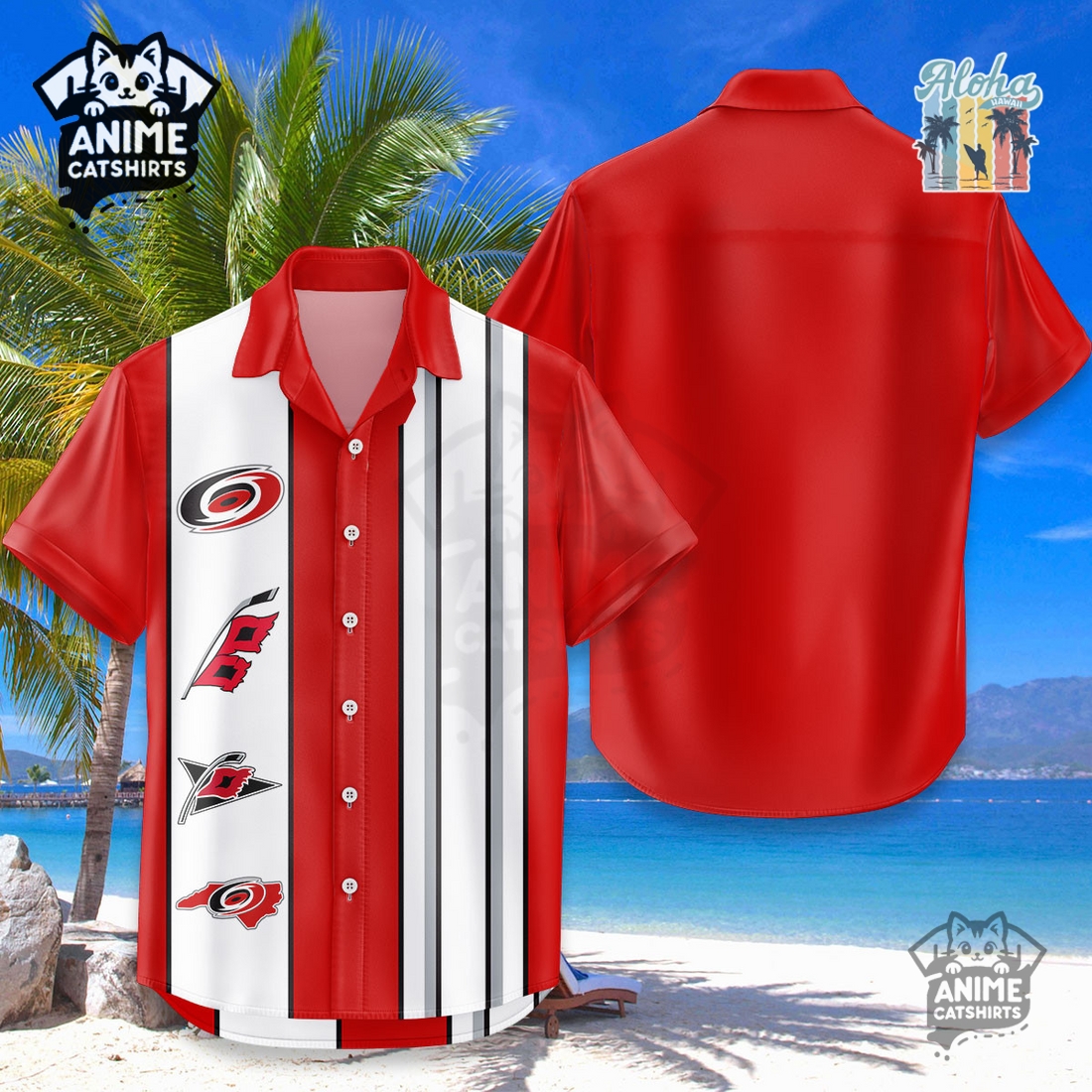 Atlanta Hawks NBA Hawaiian Shirt Atlanta Hawks NBA Hawaiian Shirt