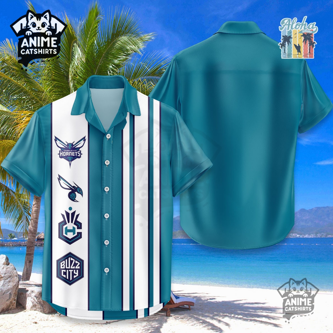 Florida Panthers Men’s NHL Hawaiian Shirt