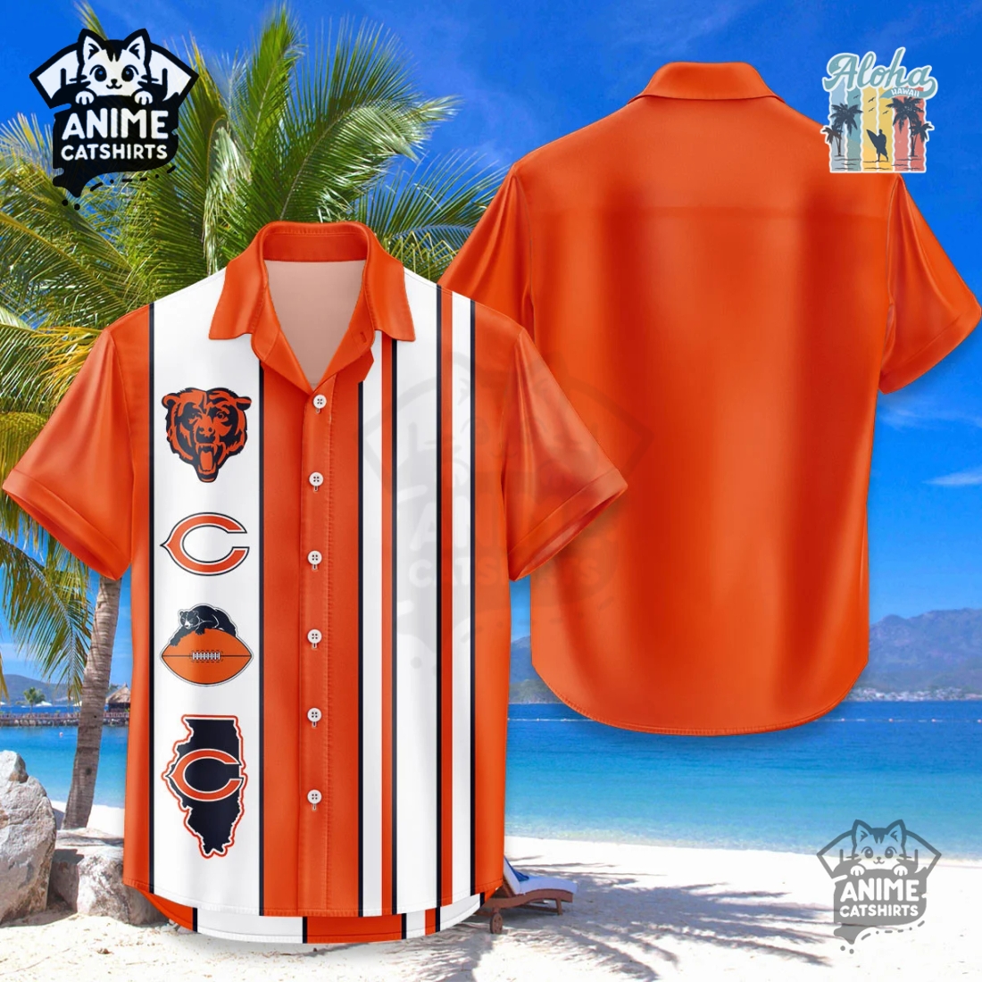 New York Giants Art NFL Hawaiian Shirt New York Giants Art NFL Hawaiian Shirt