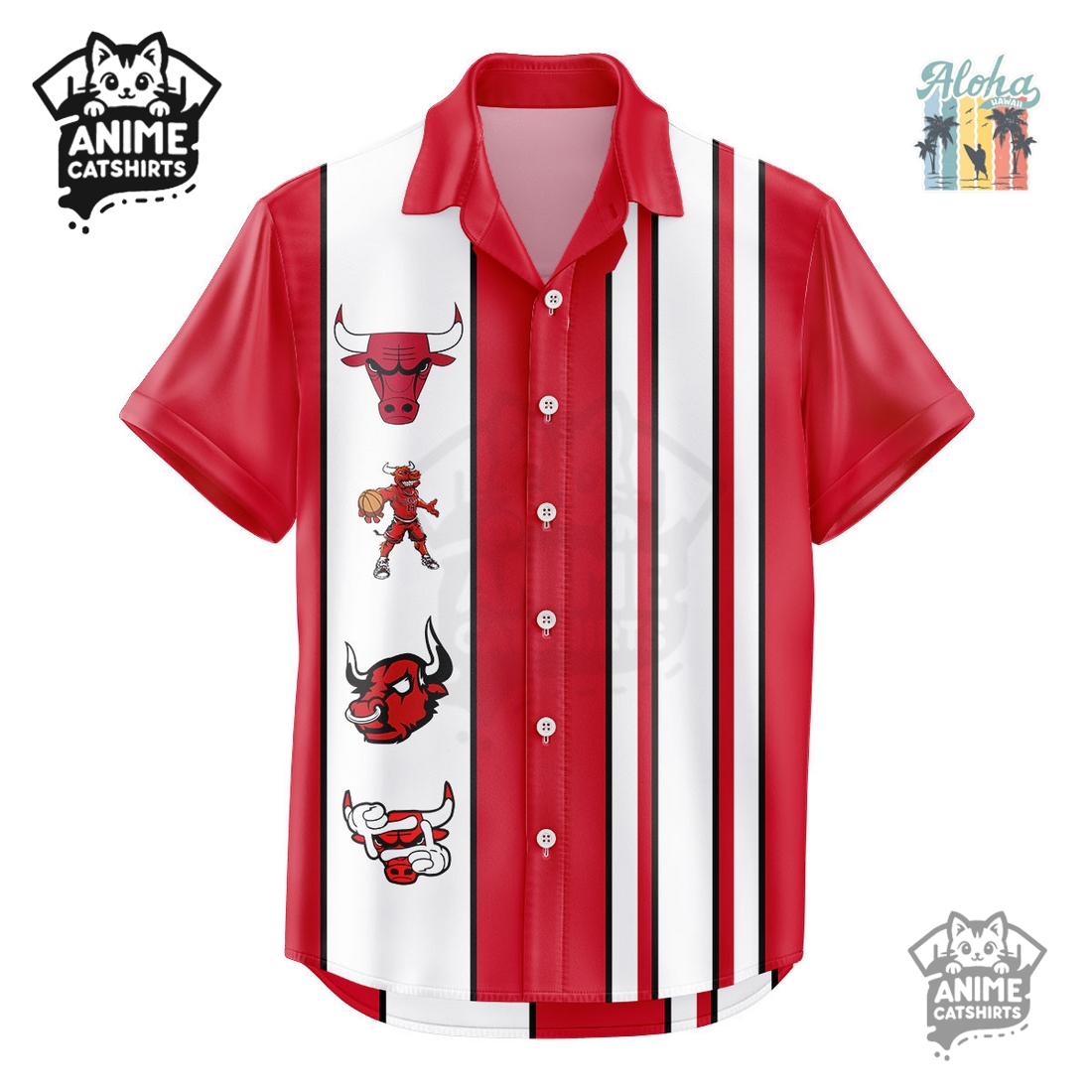 Chicago Bulls NBA Hawaiian Shirt Chicago Bulls NBA Hawaiian Shirt