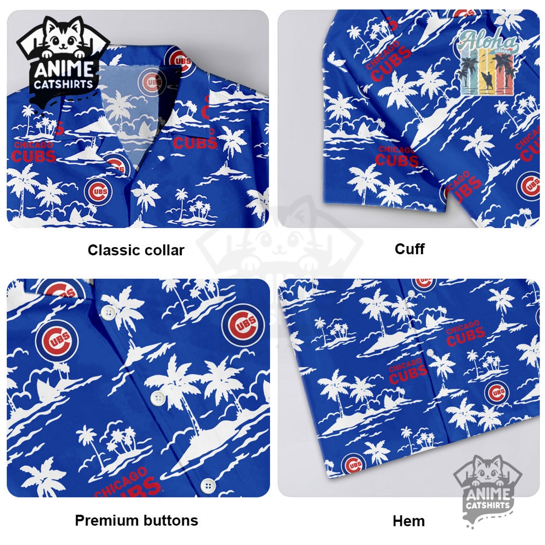 Chicago Cubs Limited Edition Hawaiian Shirt Chicago Cubs Limited Edition Hawaiian Shirt