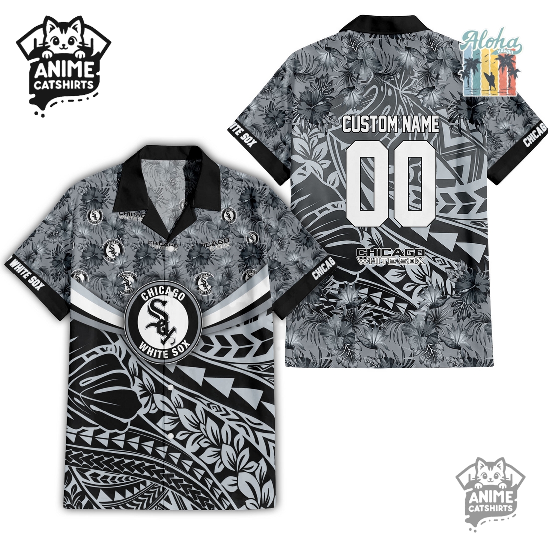 Chicago White Sox Hawaiian Shirt & Shorts Set
