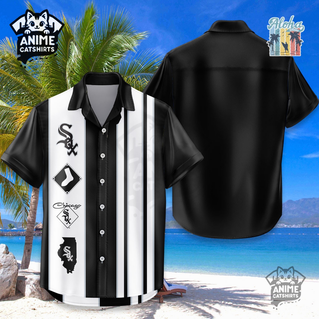 Chicago Cubs MLB Aloha Hawaiian Shirt