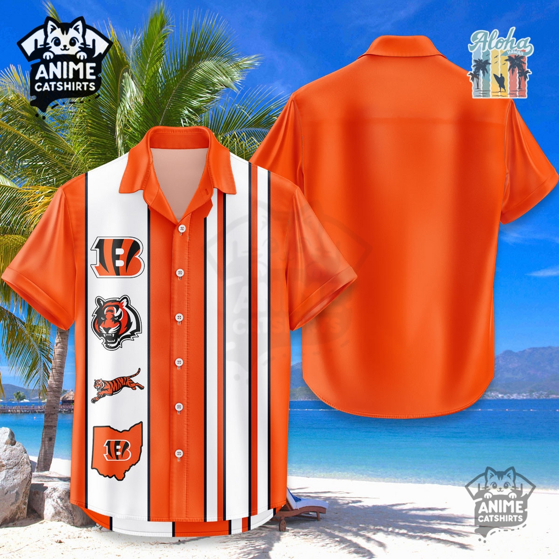 Cincinnati Bengals NFL Hawaiian Shirt