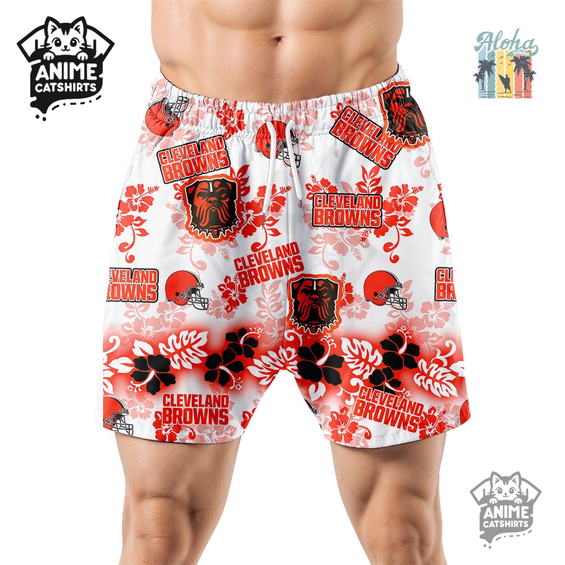 Seattle Mariners Aloha Paradise Hawaiian Short