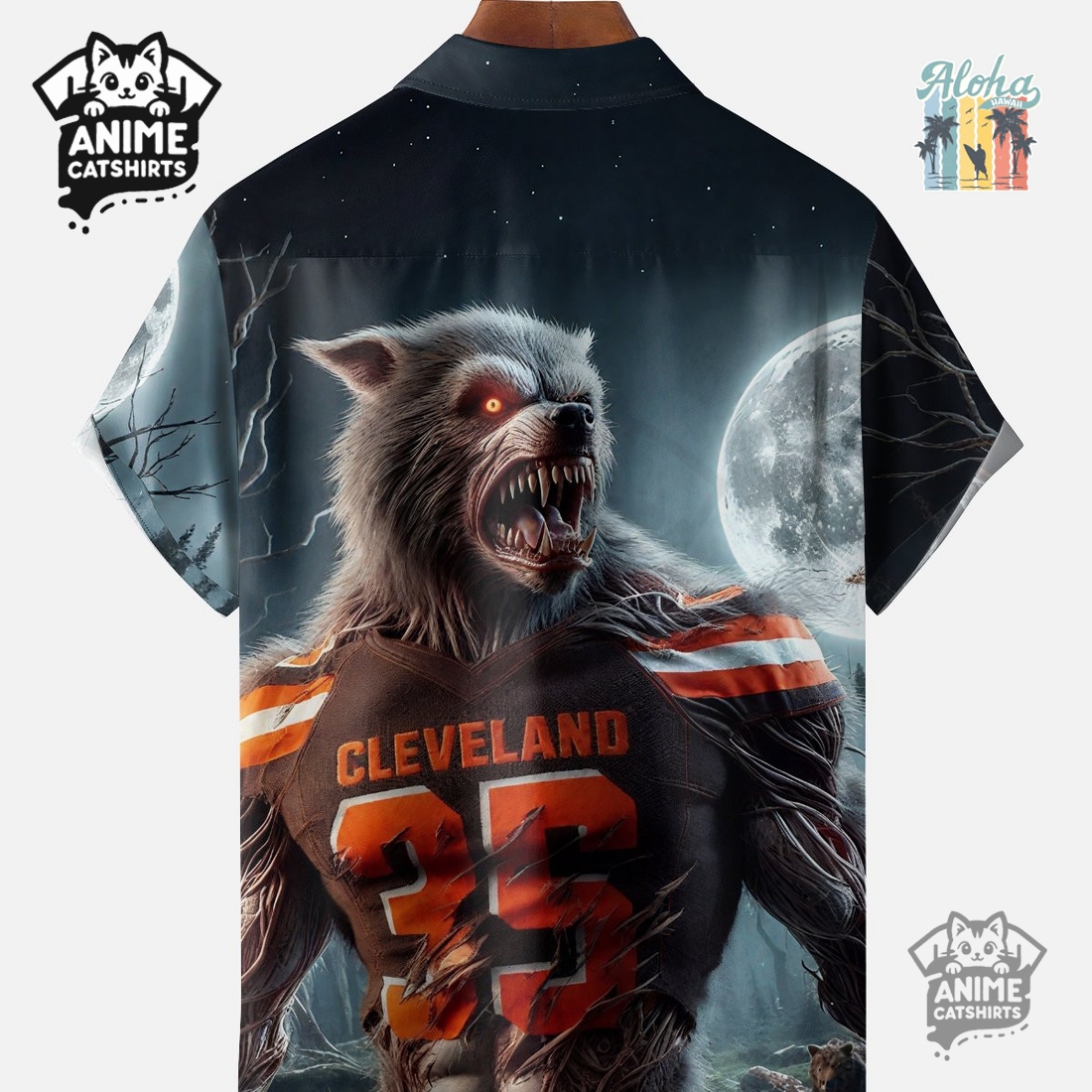 Cleveland Browns Art NFL Hawaiian Shirt