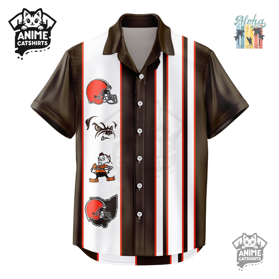 Cleveland Browns NFL Hawaiian Shirt