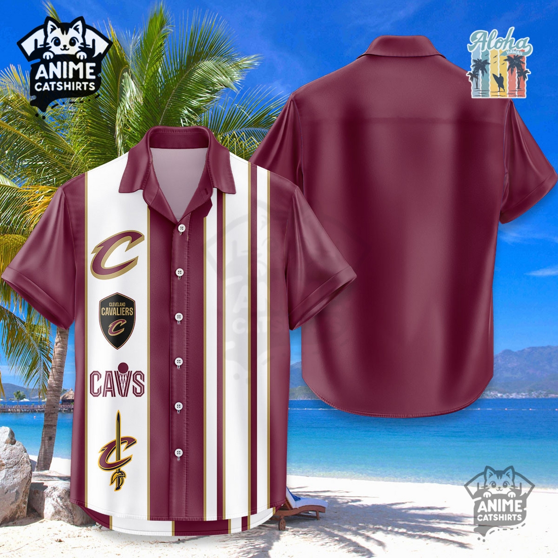 Navy Midshipmen 3 Sports Hawaiian Shirt Navy Midshipmen 3 Sports Hawaiian Shirt