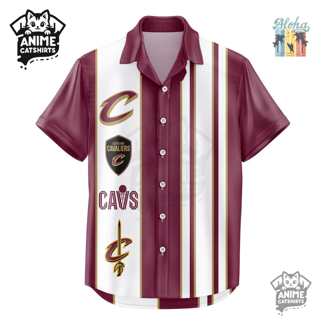 Cleveland Cavaliers NBA Hawaiian Shirt Cleveland Cavaliers NBA Hawaiian Shirt