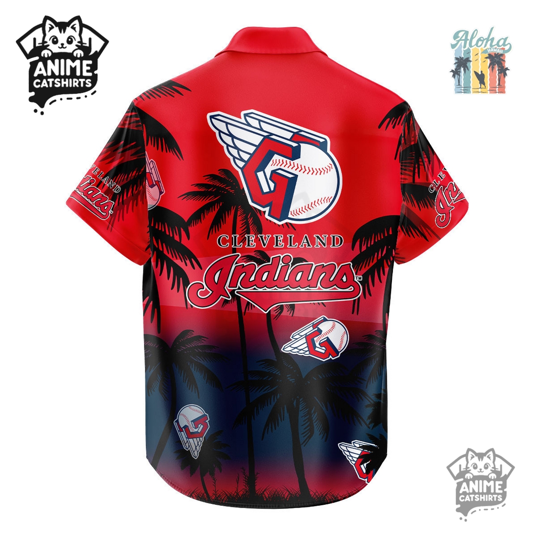 Cleveland Guardians MLB Aloha Shirt Cleveland Guardians MLB Aloha Shirt