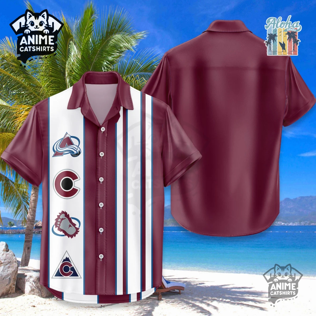 Colorado Avalanche NHL Hawaiian Shirt