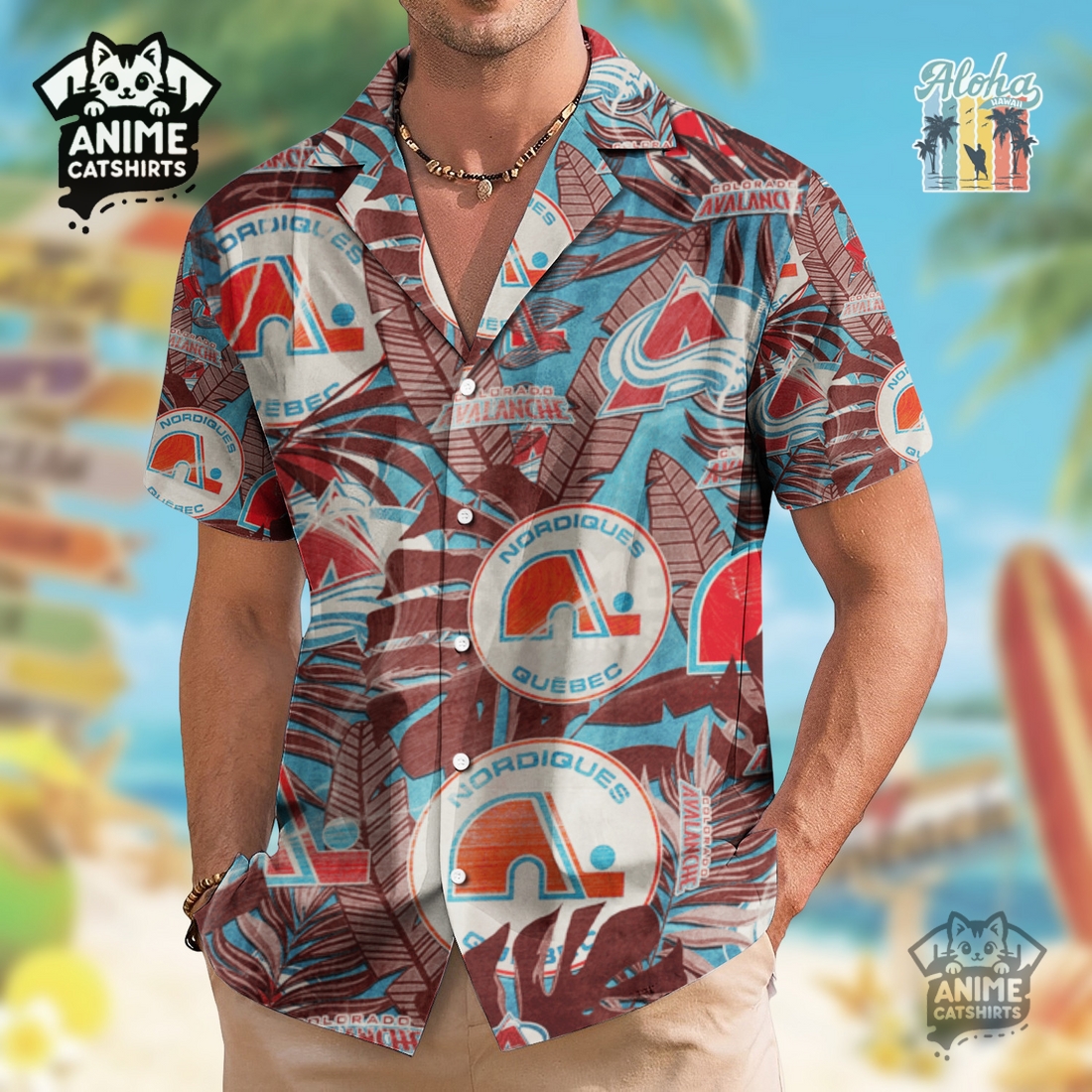 Atlanta Braves 3D All Over Print MLB Aloha Hawaiian Shirt