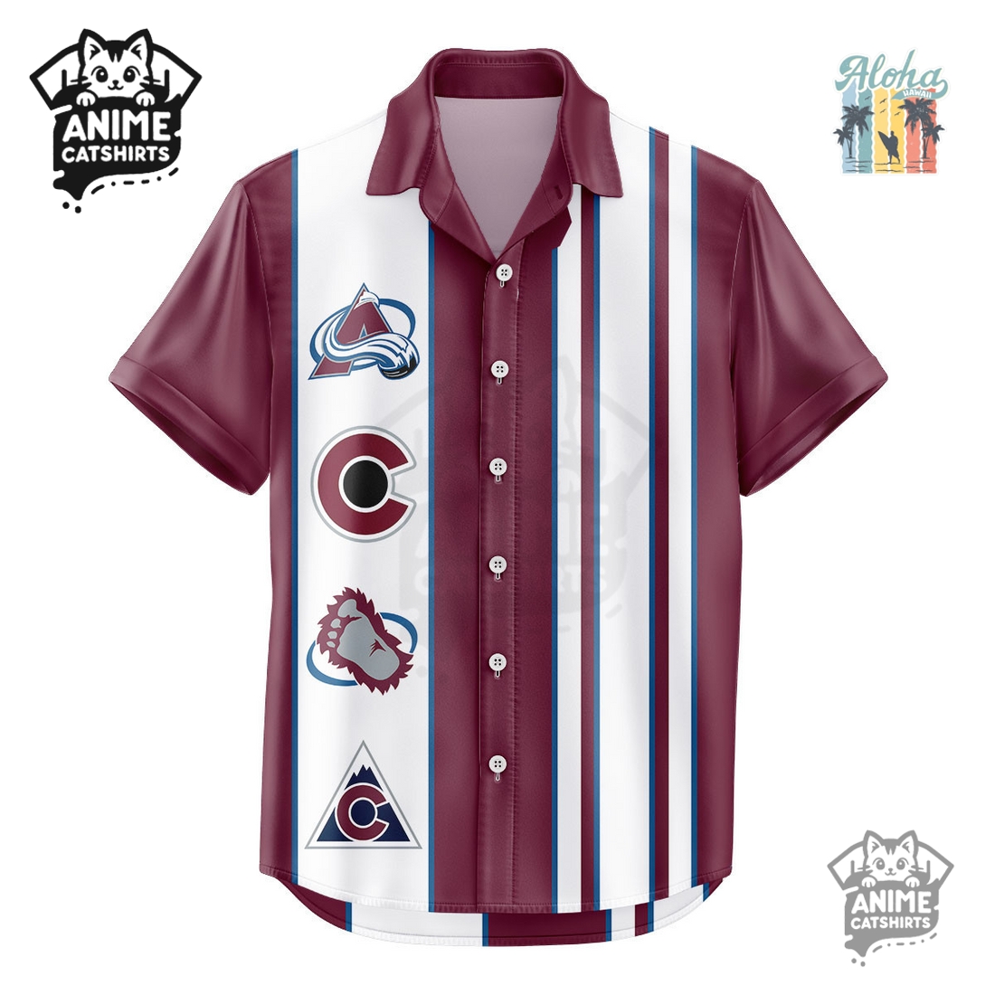 Colorado Avalanche NHL Hawaiian Shirt