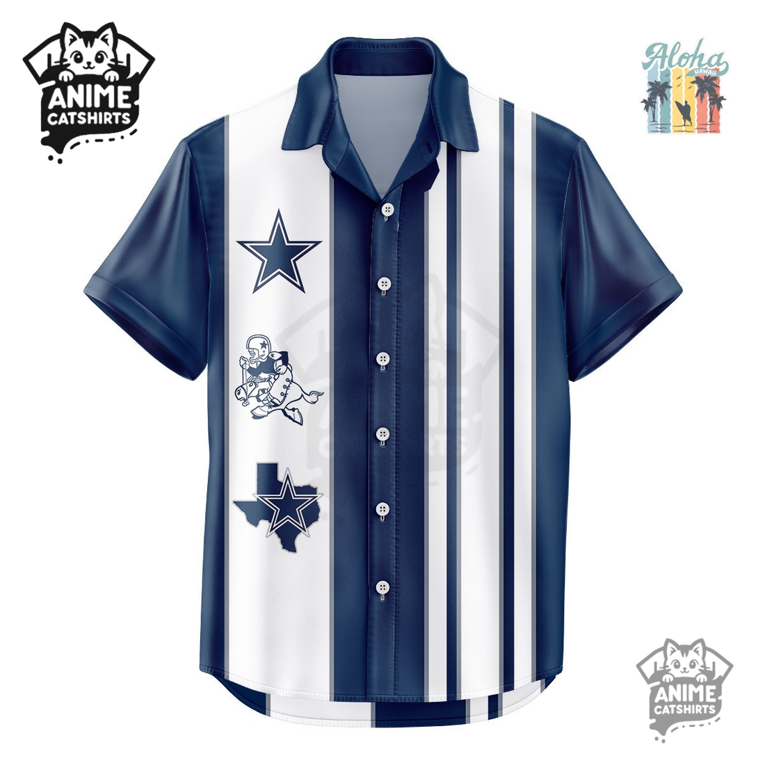 Dallas Cowboys NFL Hawaiian Shirt Dallas Cowboys NFL Hawaiian Shirt