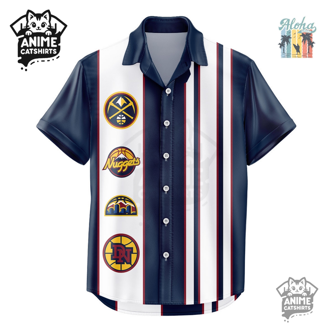 Denver Nuggets NBA Hawaiian Shirt