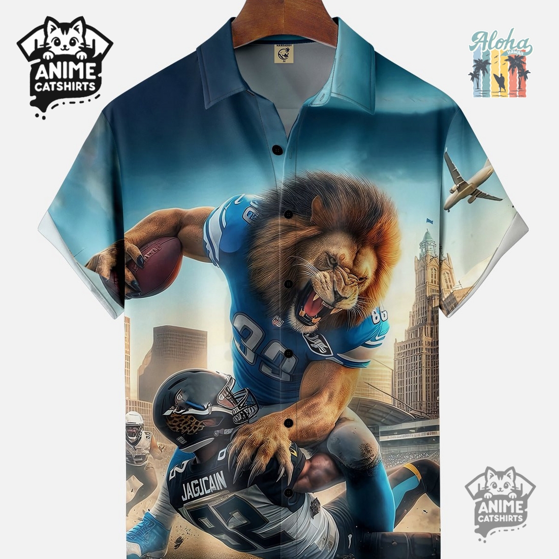 Jacksonville Jaguars Great Wave NFL Hawaiian Shirt Jacksonville Jaguars Great Wave NFL Hawaiian Shirt